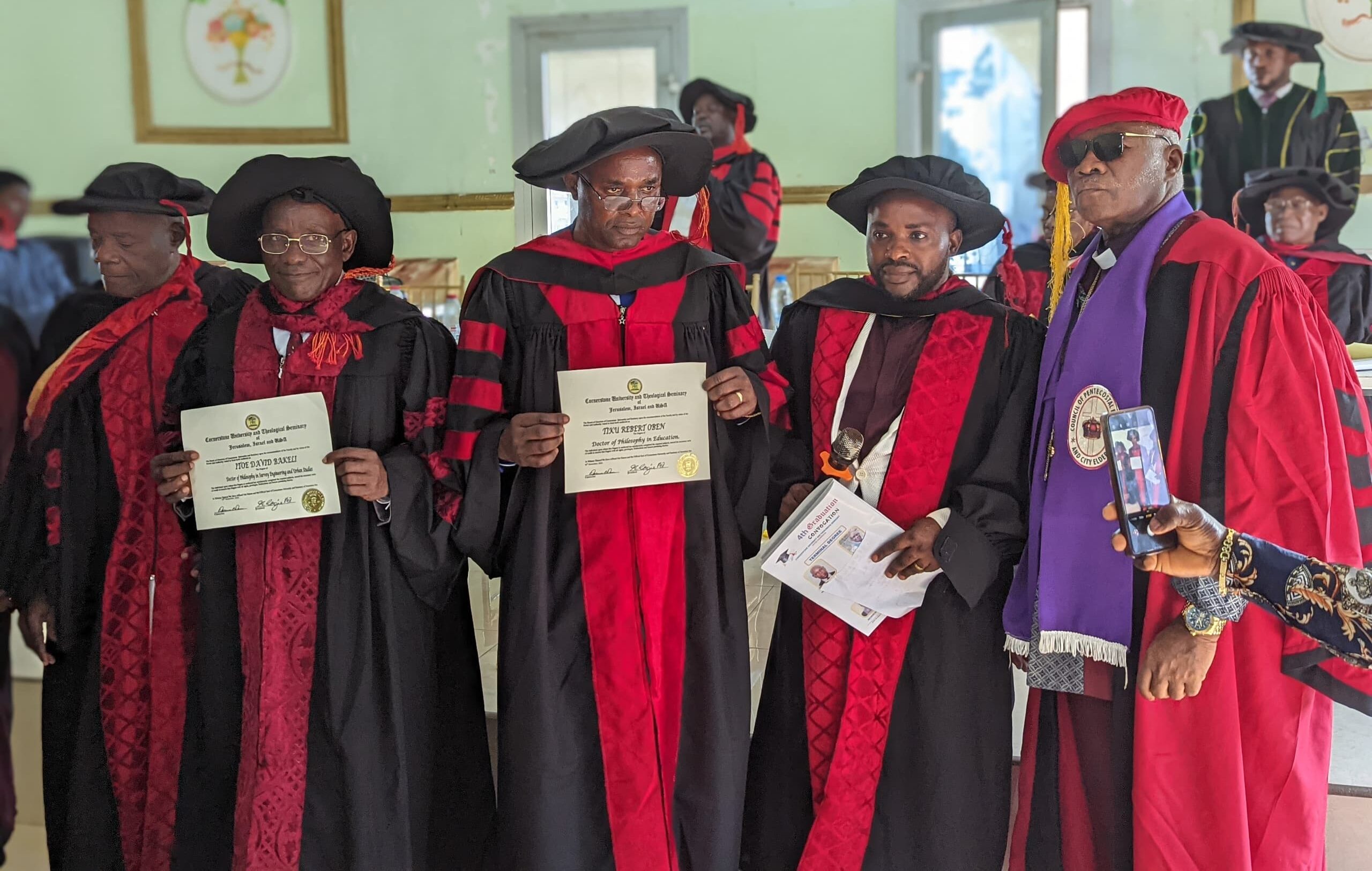 Cornerstone graduation
